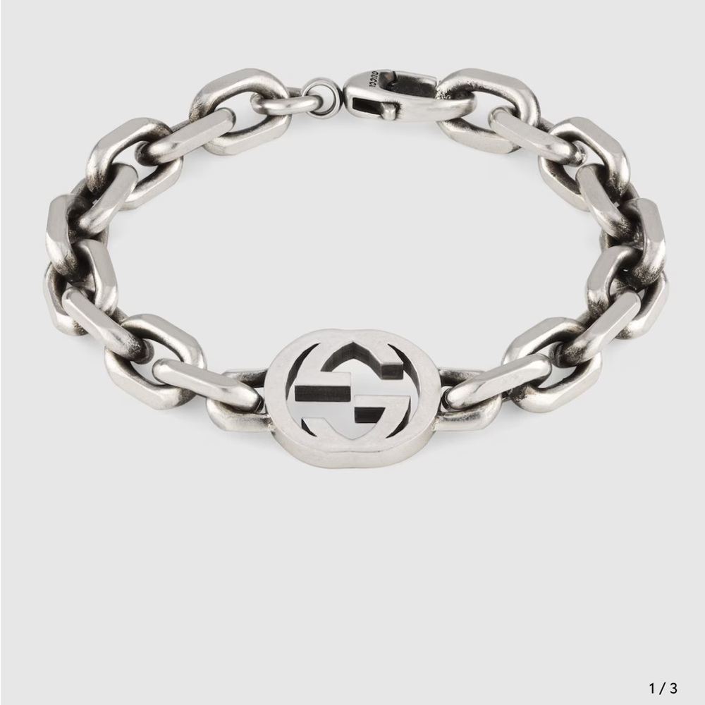 Gucci Silver Link Bracelet